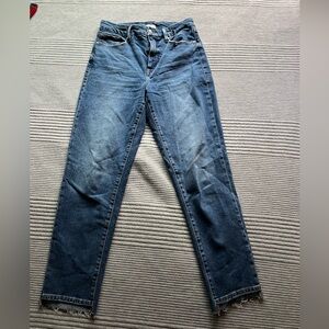 Good American Weekender Relaxed tapered jeans - Indigo 394 size 28/6